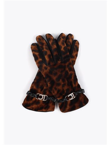 Guante Pulsera Leopardo