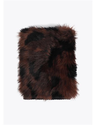 Bufanda Pelo Leo Negro