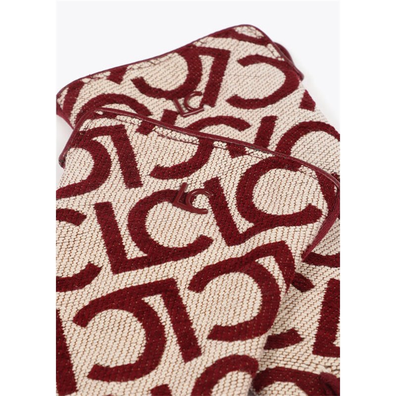 Guante Jacquard Rojo