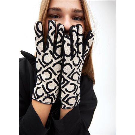 Guante Jacquard Negro