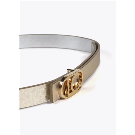 Cinturon Reversible Oro