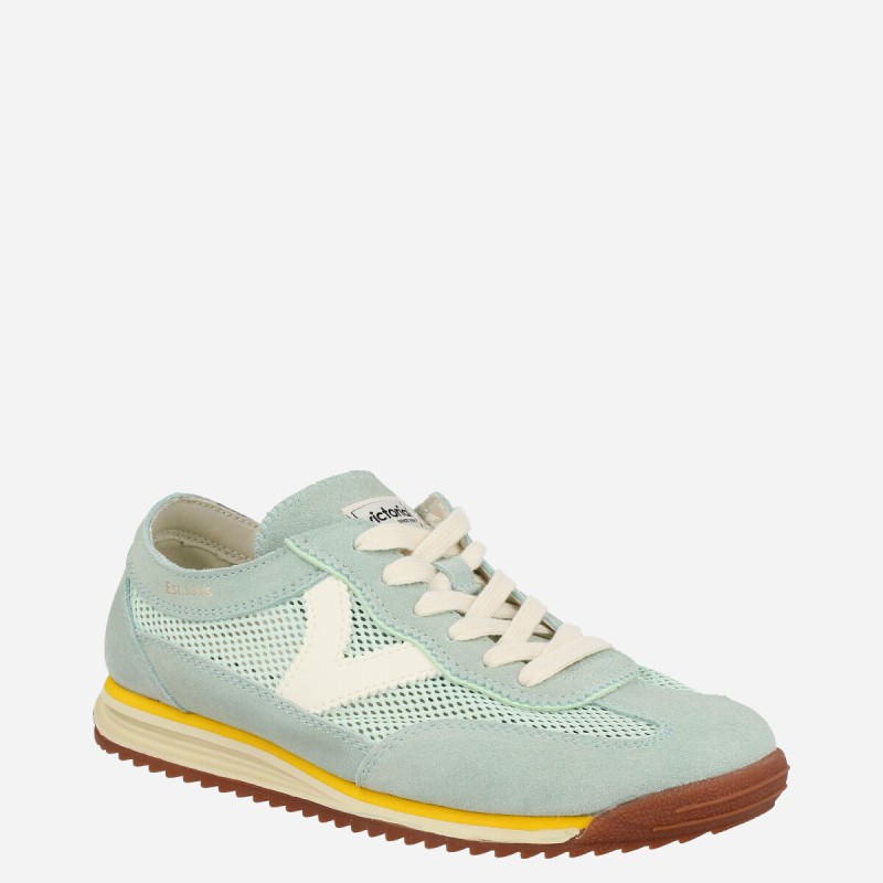Sneaker Saturno Verde Mar