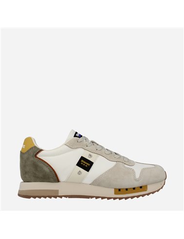 Sneaker Queen01 Nub Blanco