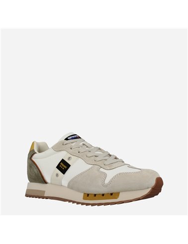 Sneaker Queen01 Nub Blanco