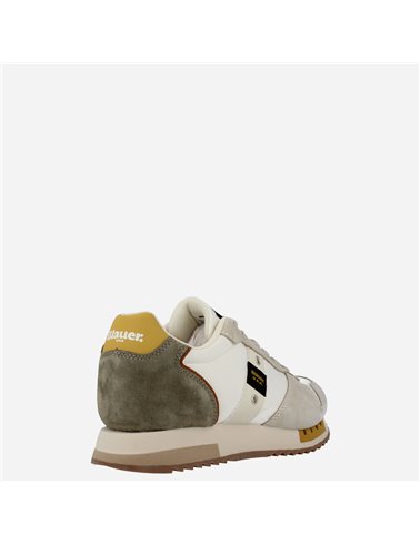 Sneaker Queen01 Nub Blanco