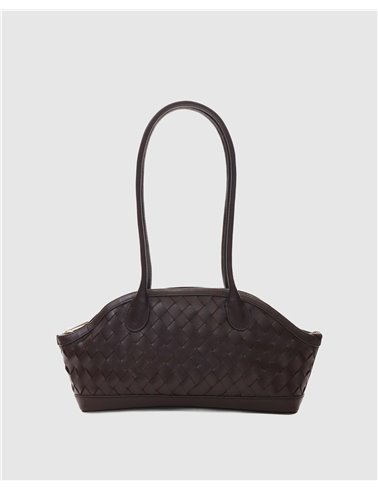 Bolso Ayo Braided Marrón