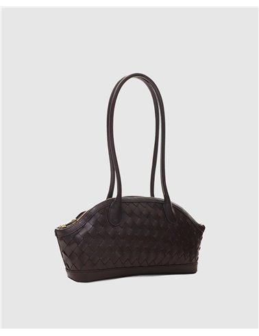 Bolso Ayo Braided Marrón