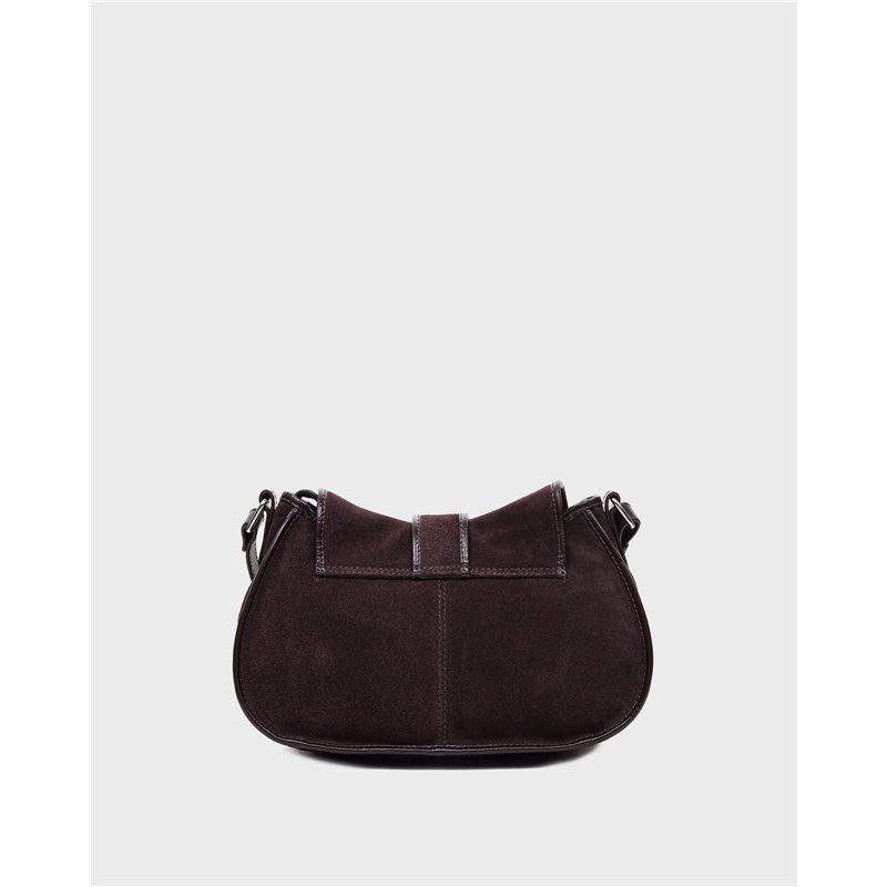 Bolso Maria Suede Marrón
