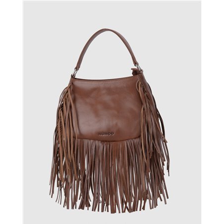 Bolso Betty Fringe Cuero
