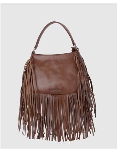 Bolso Betty Fringe Cuero