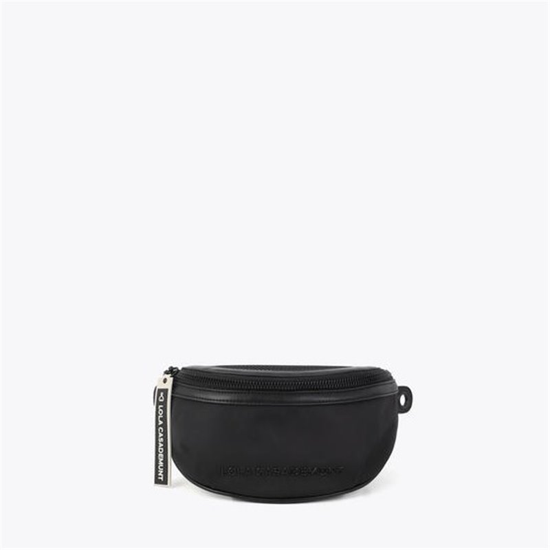 Bolso Riñonera Nylon Negro