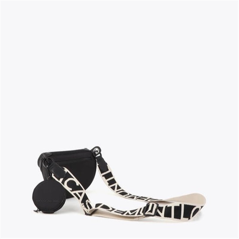 Bolso Riñonera Nylon Negro