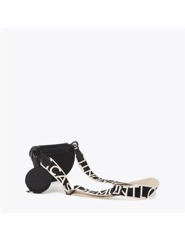Bolso Riñonera Nylon Negro