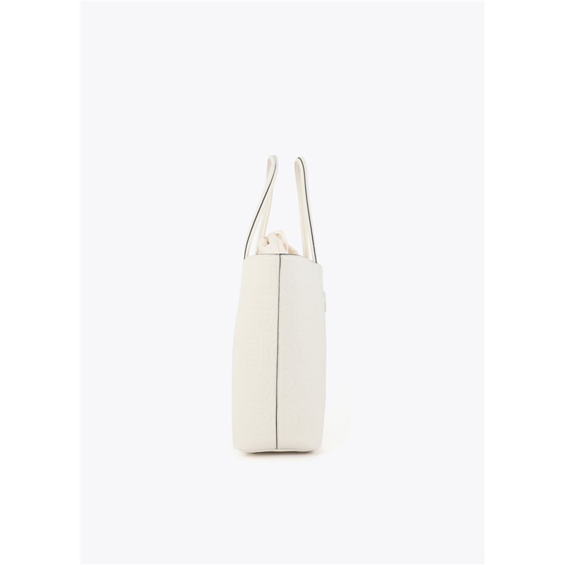 Bolso Shopper Logotipo Beig