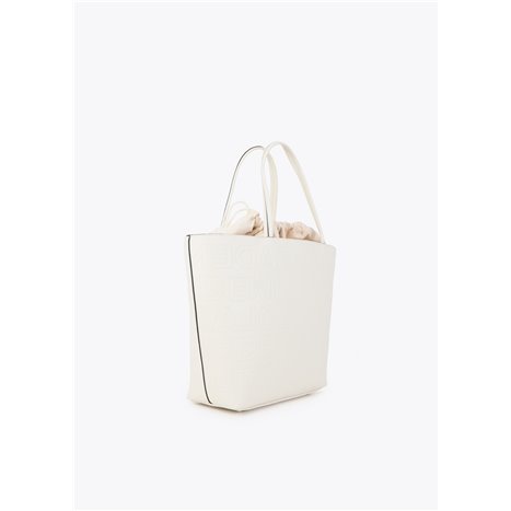 Bolso Shopper Logotipo Beig