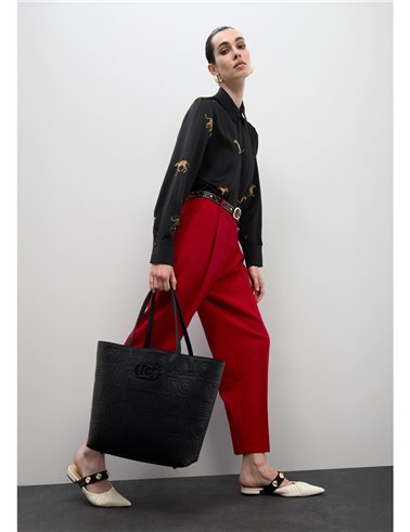 Bolso Shopper Logotipo Negro