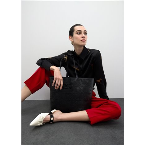 Bolso Shopper Logotipo Negro Bolso Shopper Logotipo Negro