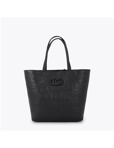 Bolso Shopper Logotipo Negro