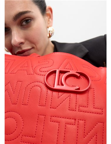 Bolso Shopper Logotipo Rojo