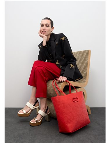 Bolso Shopper Logotipo Rojo