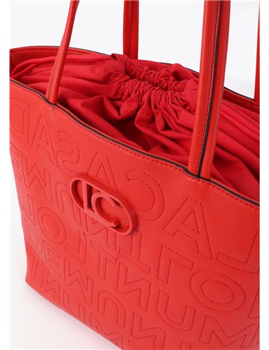 Bolso Shopper Logotipo Rojo