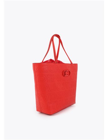 Bolso Shopper Logotipo Rojo