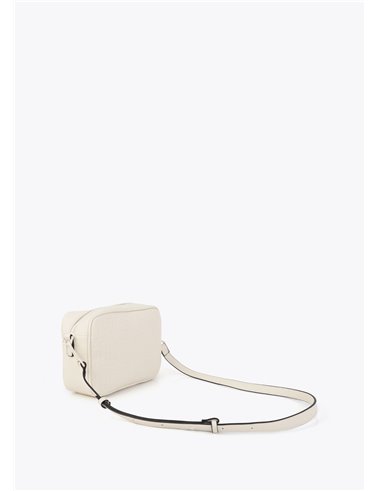 Bolso Bandolera Logotipo Beig