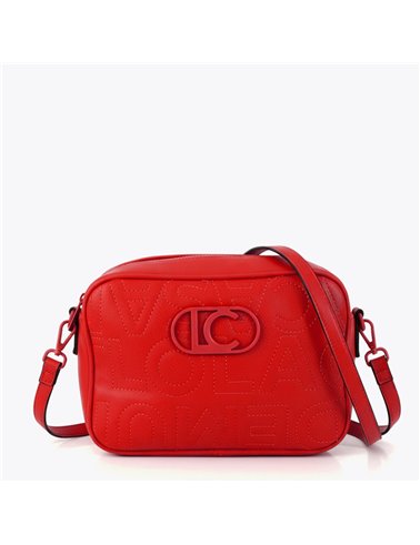 Bolso Bandolera Logotipo Rojo