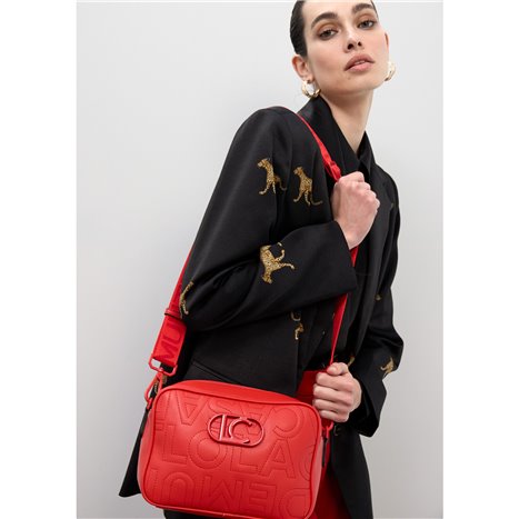 Bolso Bandolera Logotipo Rojo Bolso Bandolera Logotipo Rojo