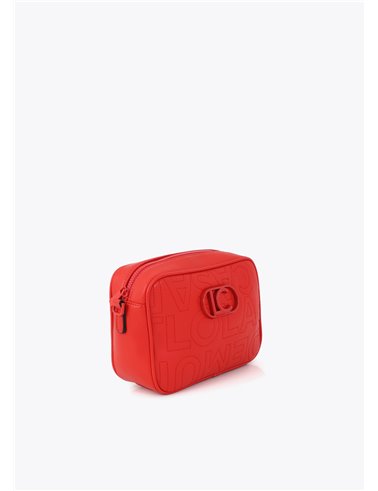Bolso Bandolera Logotipo Rojo
