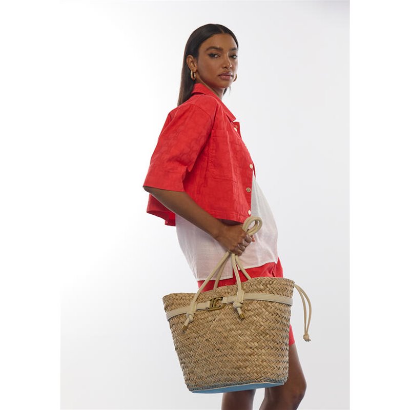 Bolso Capazo Nudo Blanco