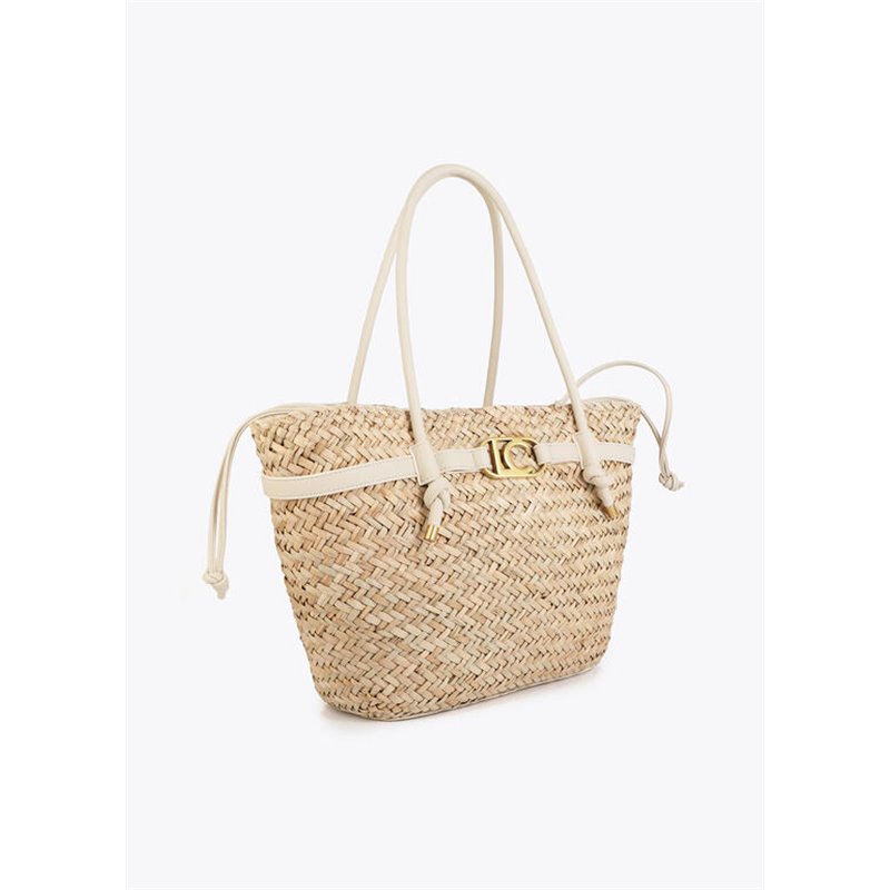 Bolso Capazo Nudo Blanco