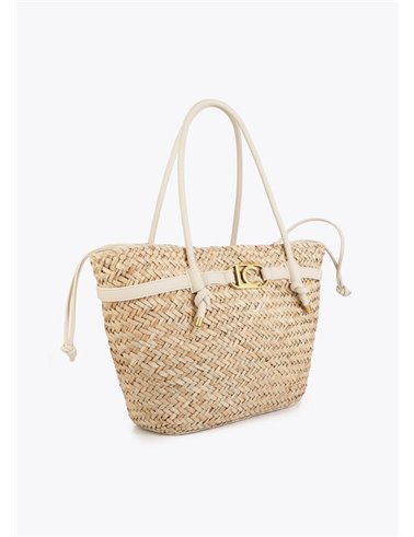 Bolso Capazo Nudo Blanco