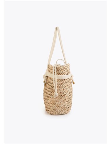 Bolso Capazo Nudo Blanco