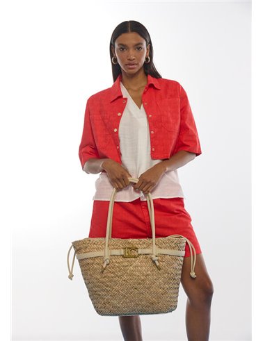 Bolso Capazo Nudo Blanco