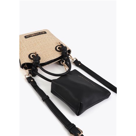 Bolso Mini Rafia Beig