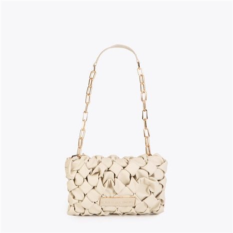 Bolso Bandolera Nudos Beig