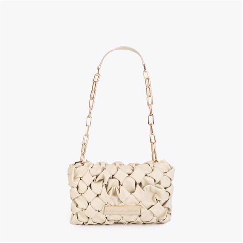 Bolso Bandolera Nudos Beig