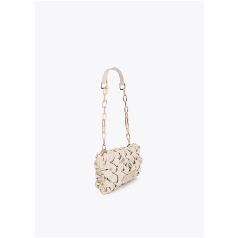 Bolso Bandolera Nudos Beig