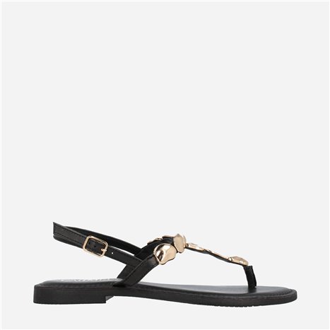 Sandalia Morera Negro