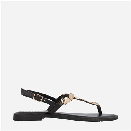 Sandalia Morera Negro