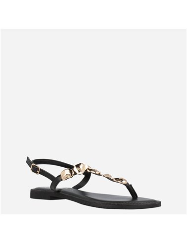 Sandalia Morera Negro