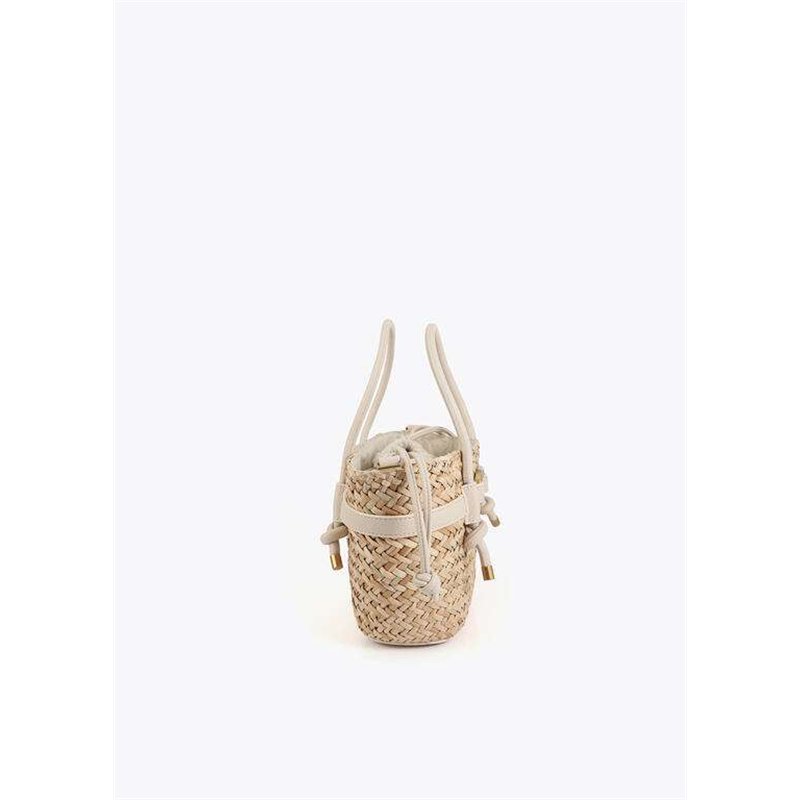 Bolso Mini Capazo  Blanco