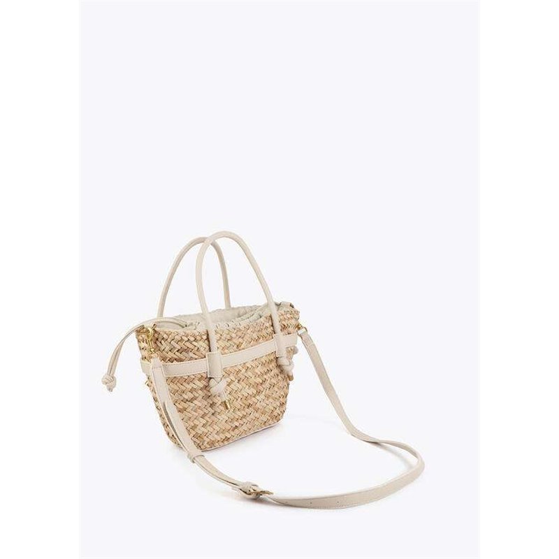 Bolso Mini Capazo  Blanco