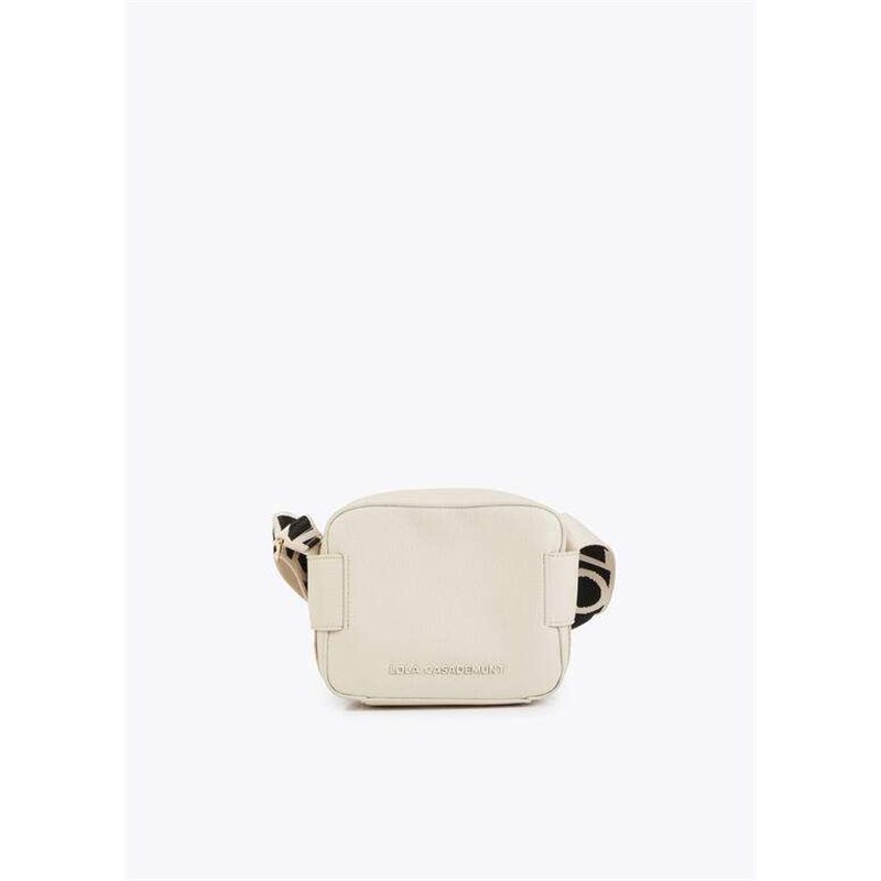 Bolso Bandolera Asa Nylon Beig