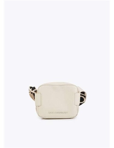 Bolso Bandolera Asa Nylon Beig