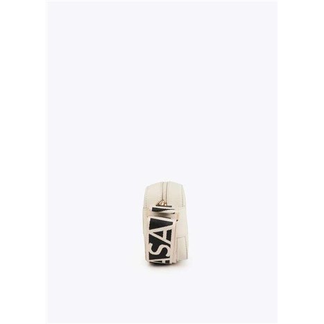 Bolso Bandolera Asa Nylon Beig