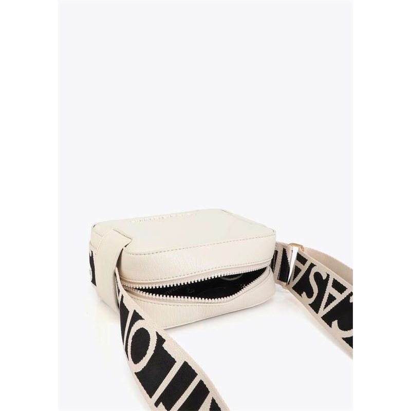 Bolso Bandolera Asa Nylon Beig