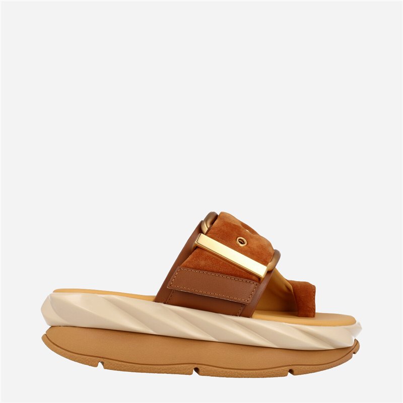 Sandalia Mellow Glow Cuero