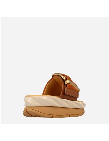 Sandalia Mellow Glow Cuero